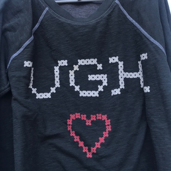Super cute Wildfox “UGH” sweater - Picture 2 of 3